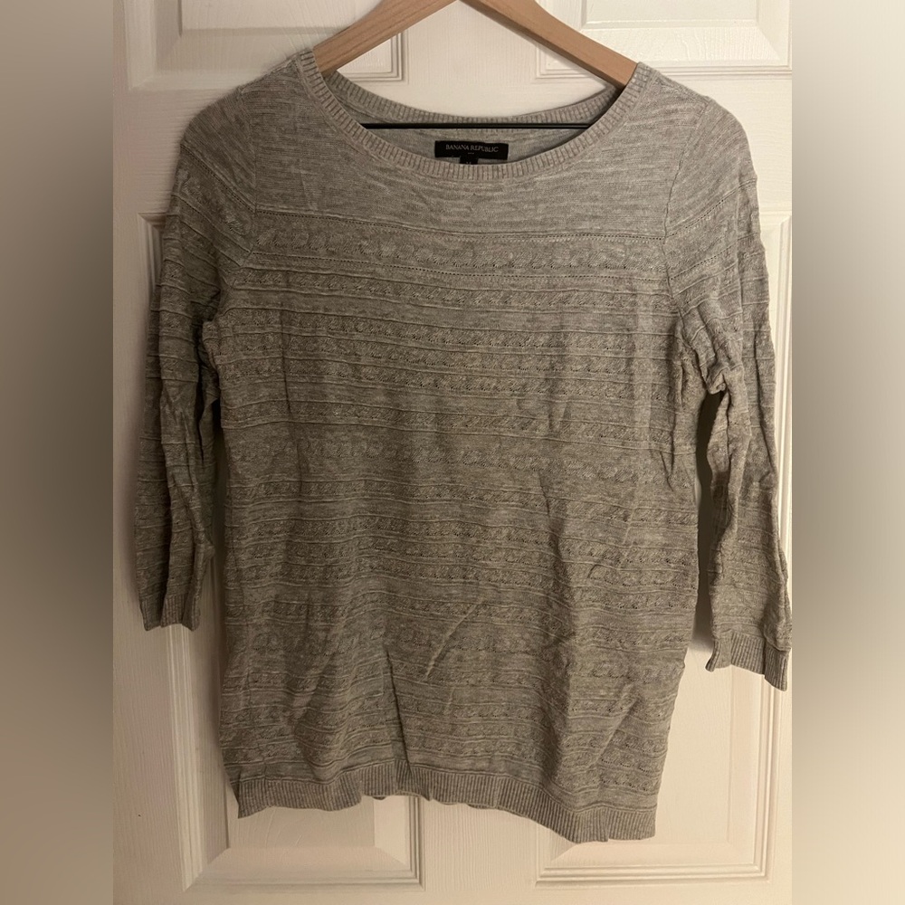 Banana Republic 3/4 sleeve sweater